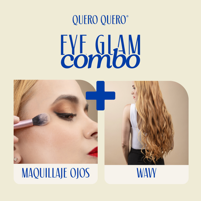 Quero Eye Glam Glow: Maquillaje de Ojos + Wavy
