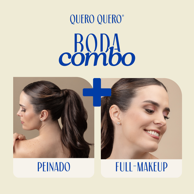 Quero Boda Glow: Peinado + Maquillaje Completo