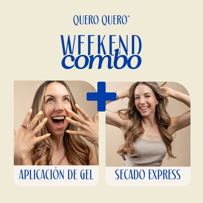 Quero Weekend Glow: Aplicación de Gel + Secado Express