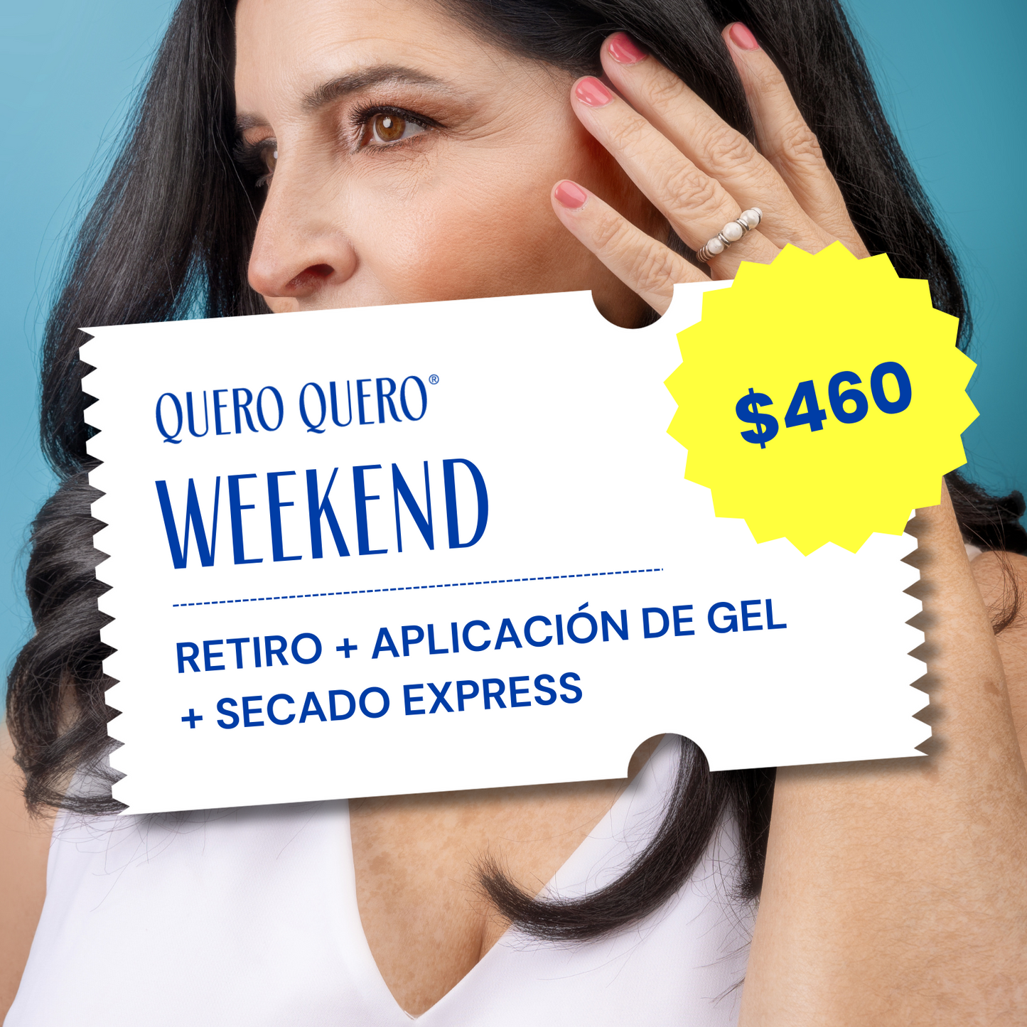 Retiro y aplicación de Gel + Secado Express